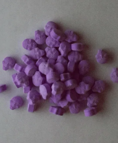 100 Purple Jigsaw Ecstasy