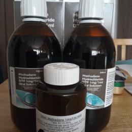 Methadone Hydrochloride Sugar Free 1mg/1ml Oral Solution 4 Bottles