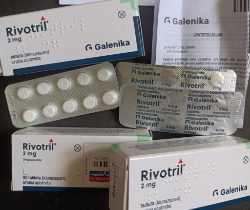 Rivotril 2mg (Clonazepam) 150 Pills★