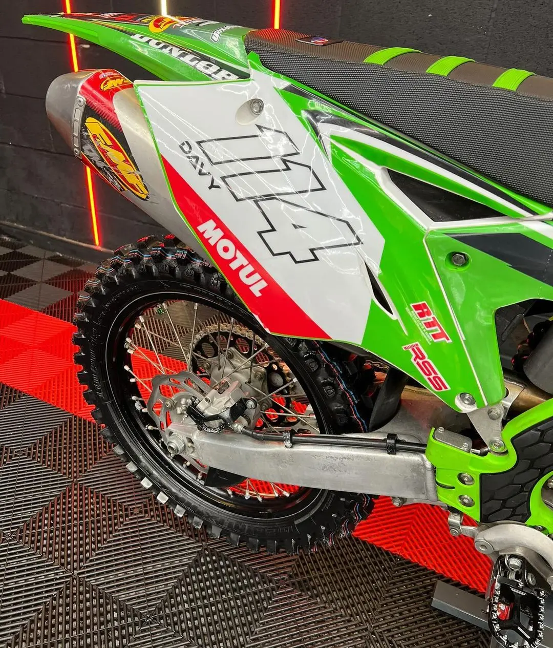 2017 Kawasaki KXF 250 Motocross 12V For Sale - Image 6