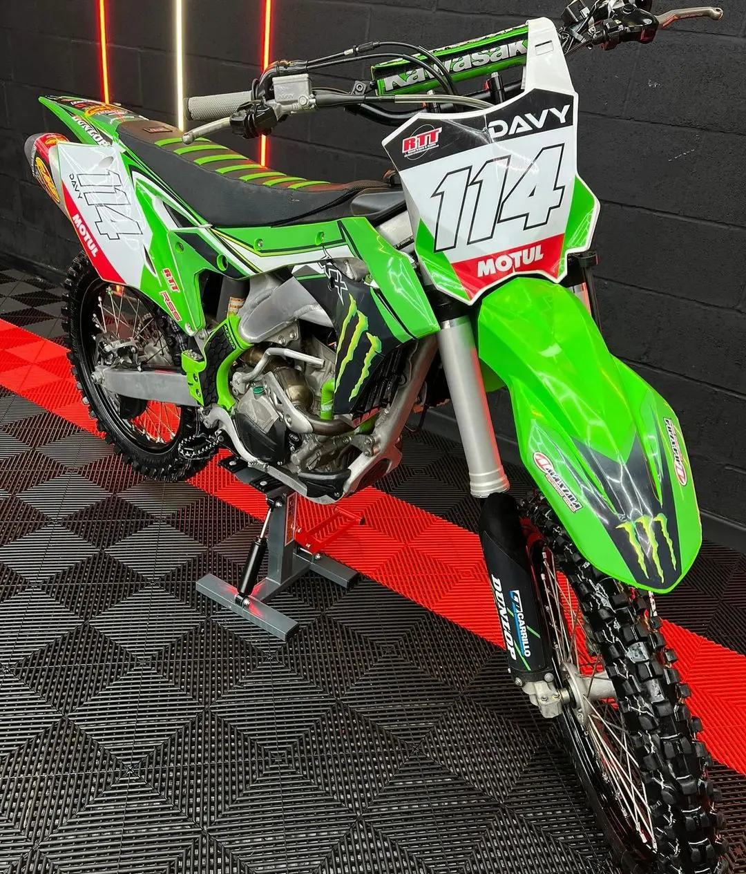 2017 Kawasaki KXF 250 Motocross 12V For Sale - Image 7