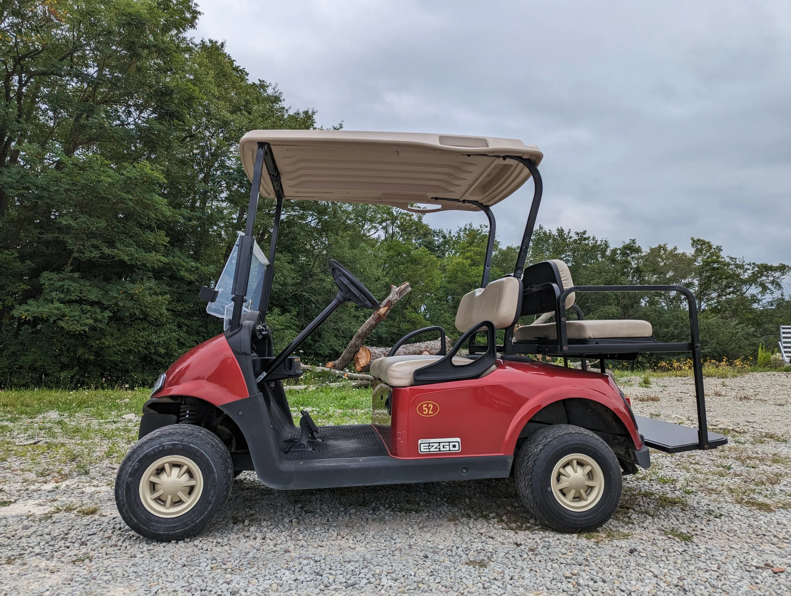 2018 E-Z-GO RXV 48V Electric Golf Cart for Sale