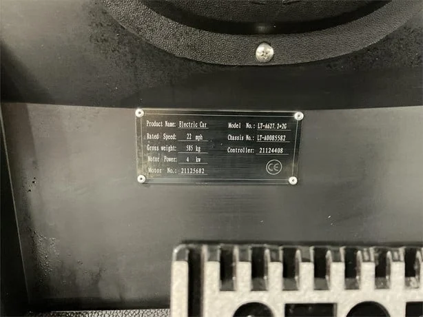 2023 Advanced EV LT-A627.2+2G Golf Cart for Sale - Image 27