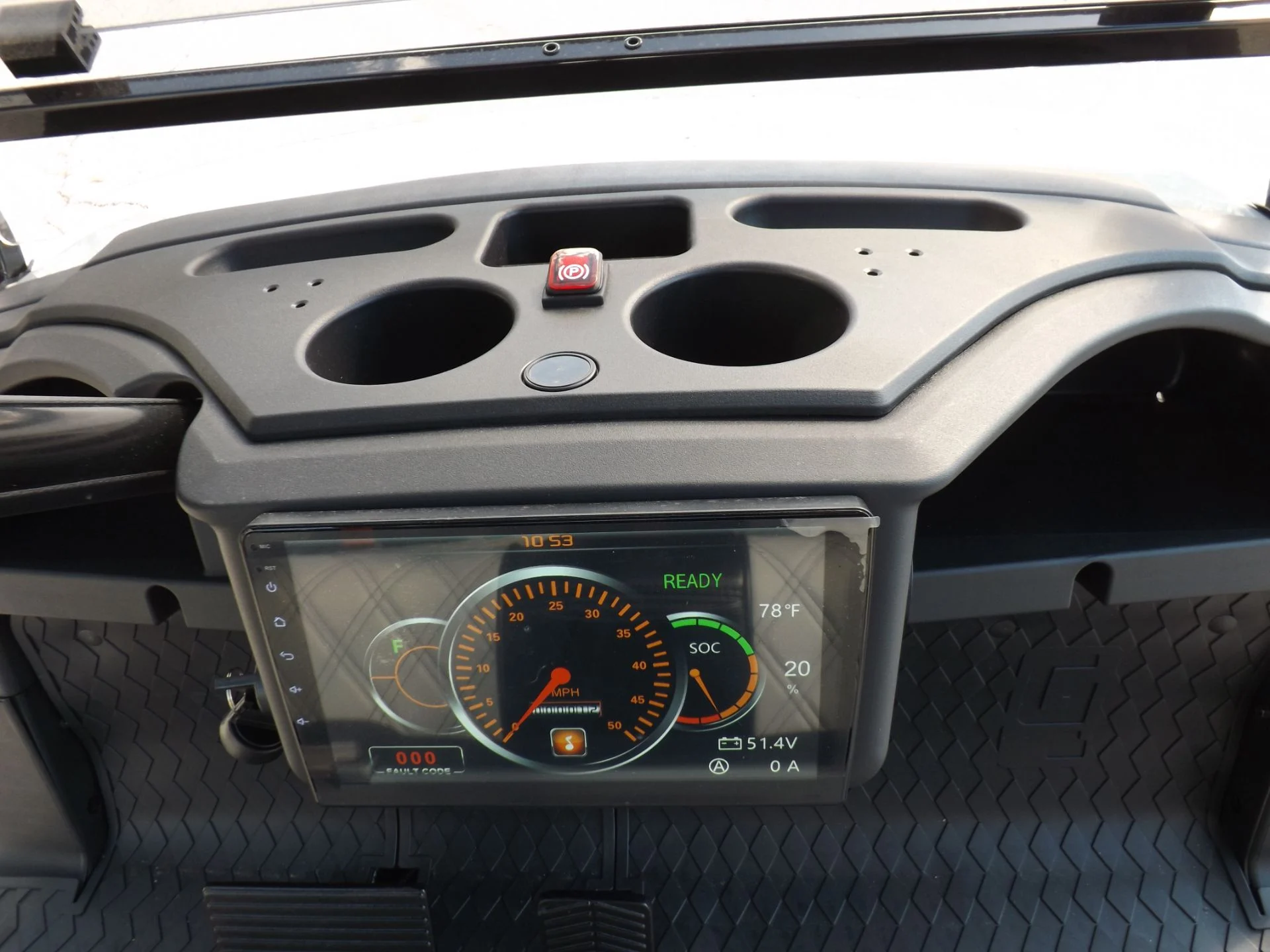 2023 HONOR LSV 2+2 G1 Lifted Lithium Golf Cart for Sale - Image 11