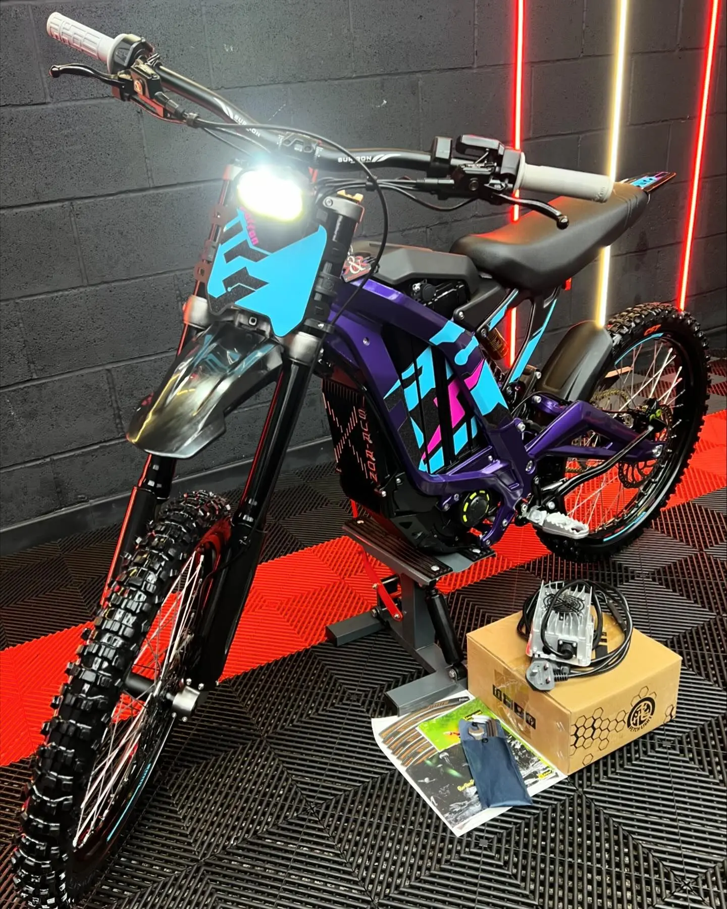 2023 Sur-Ron Light Bee Phantom Purple 60V For Sale - Image 7