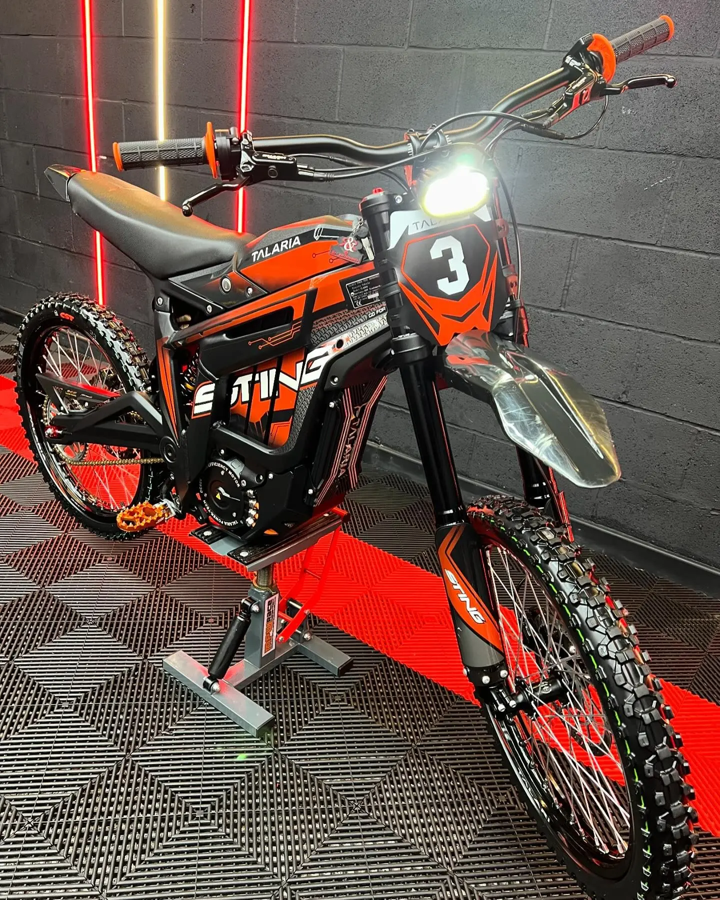 2023 Talaria Sting R Orange 72V For Sale - Image 5