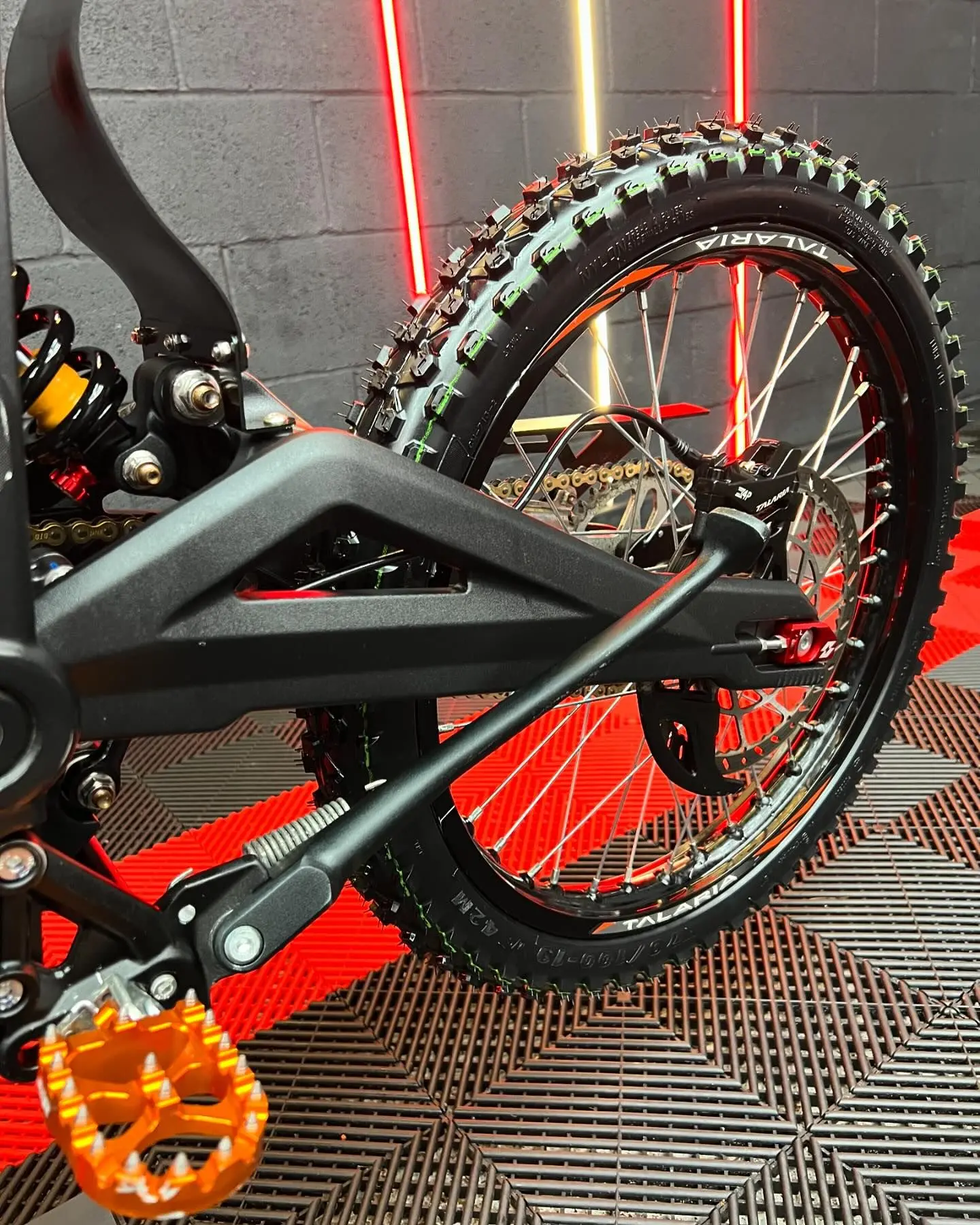 2023 Talaria Sting R Orange 72V For Sale - Image 8