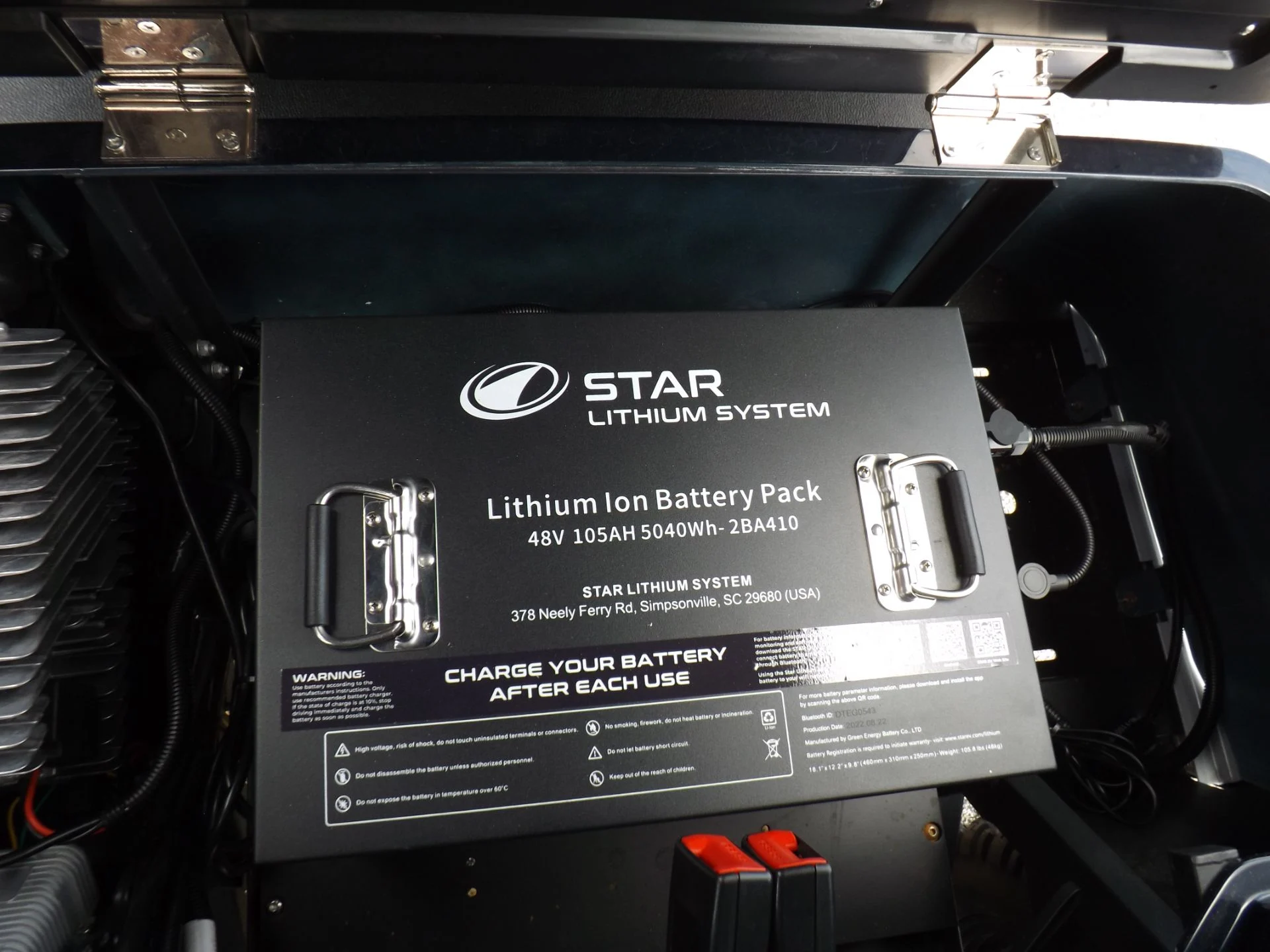 2024 Star EV SIRIUS 4+2 Lifted Lithium Golf Cart for Sale - Image 22