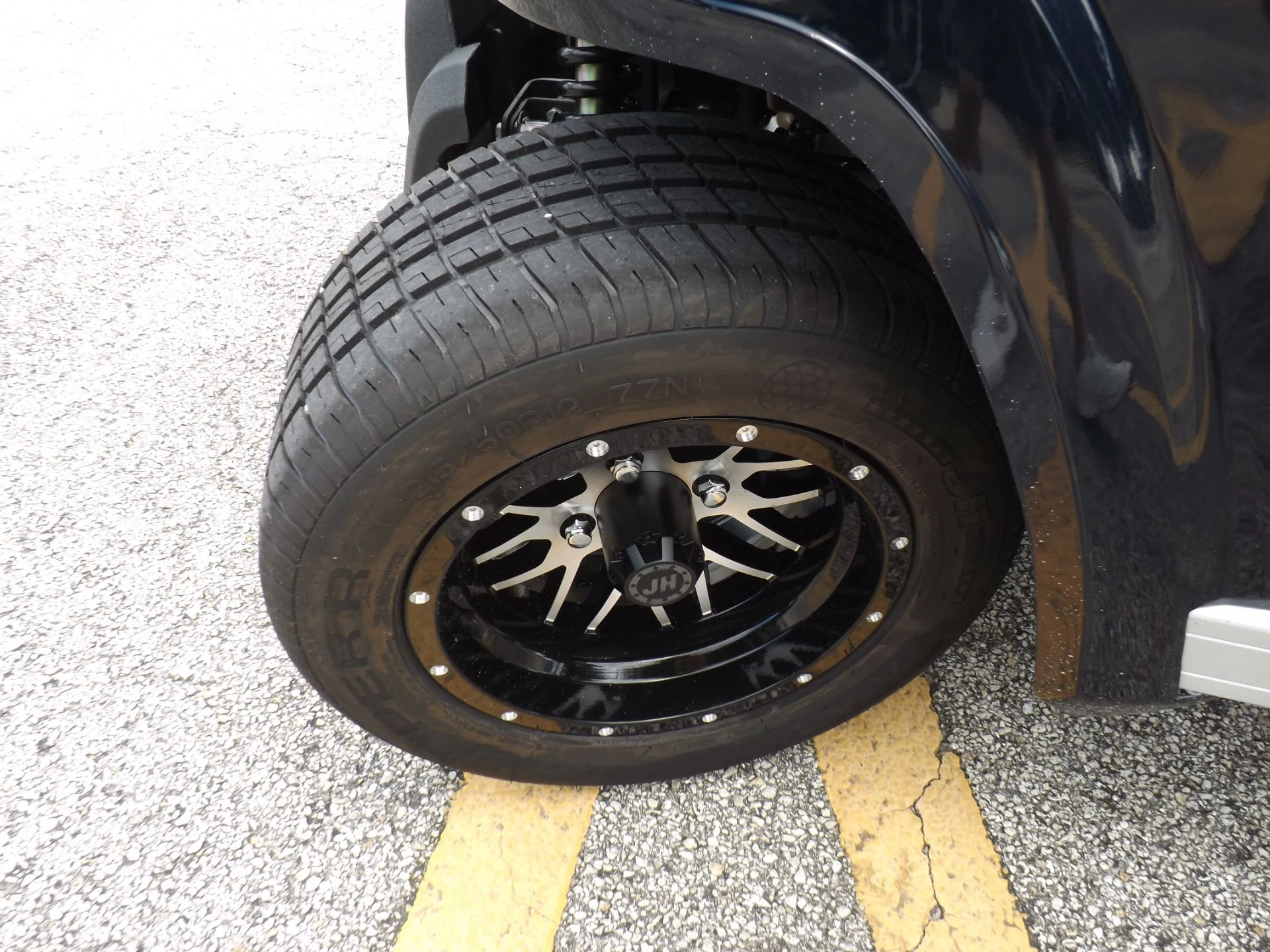 Black 2024 Star EV SIRIUS 4 Forward Lithium Golf Cart for Sale - Image 19