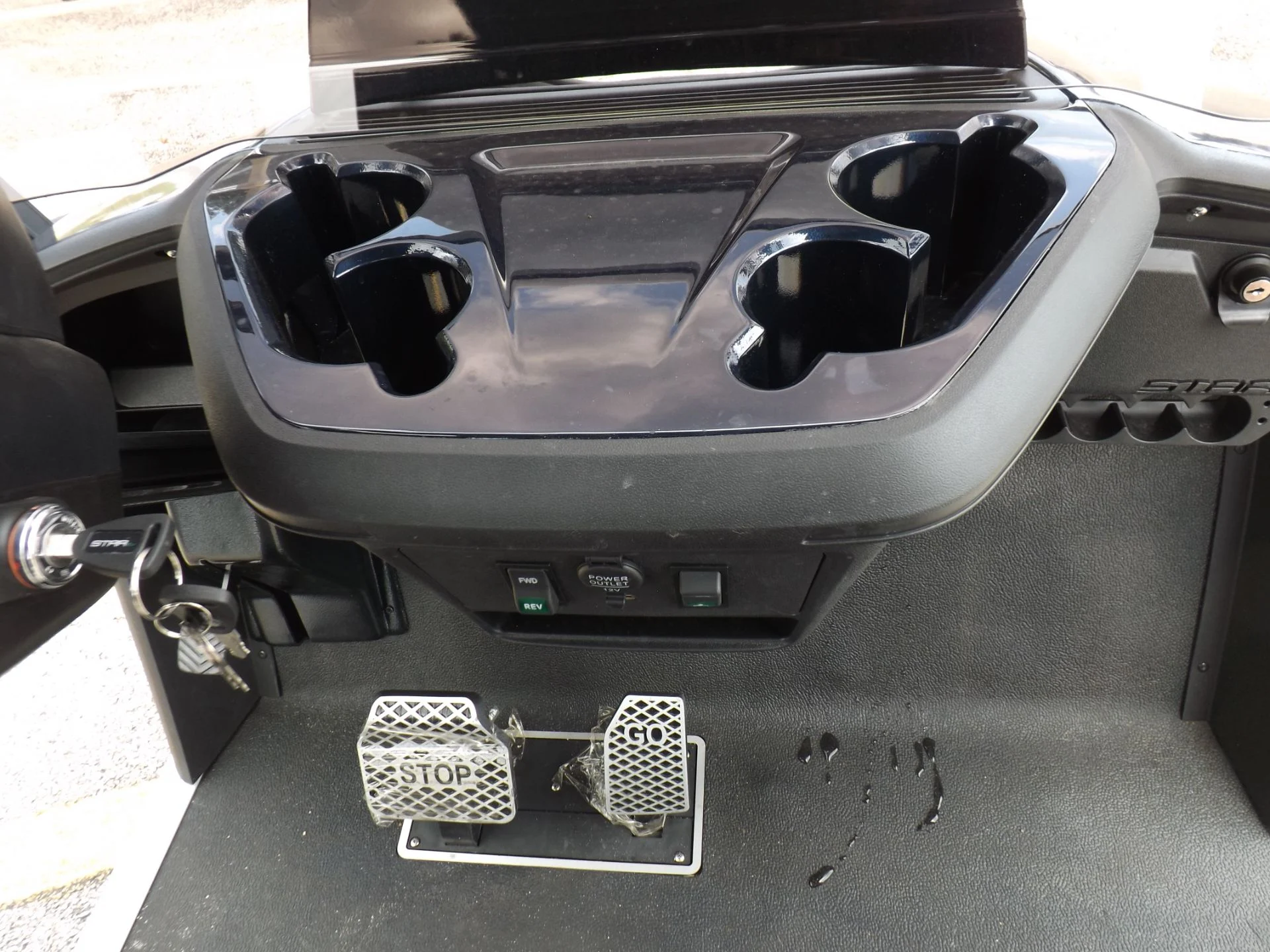 Black 2024 Star EV SIRIUS 4 Forward Lithium Golf Cart for Sale - Image 10