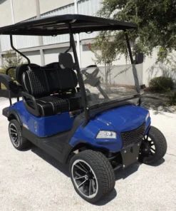 Blue 2023 HONOR LSV 2+2 G1 Lifted Lithium Golf Cart for Sale