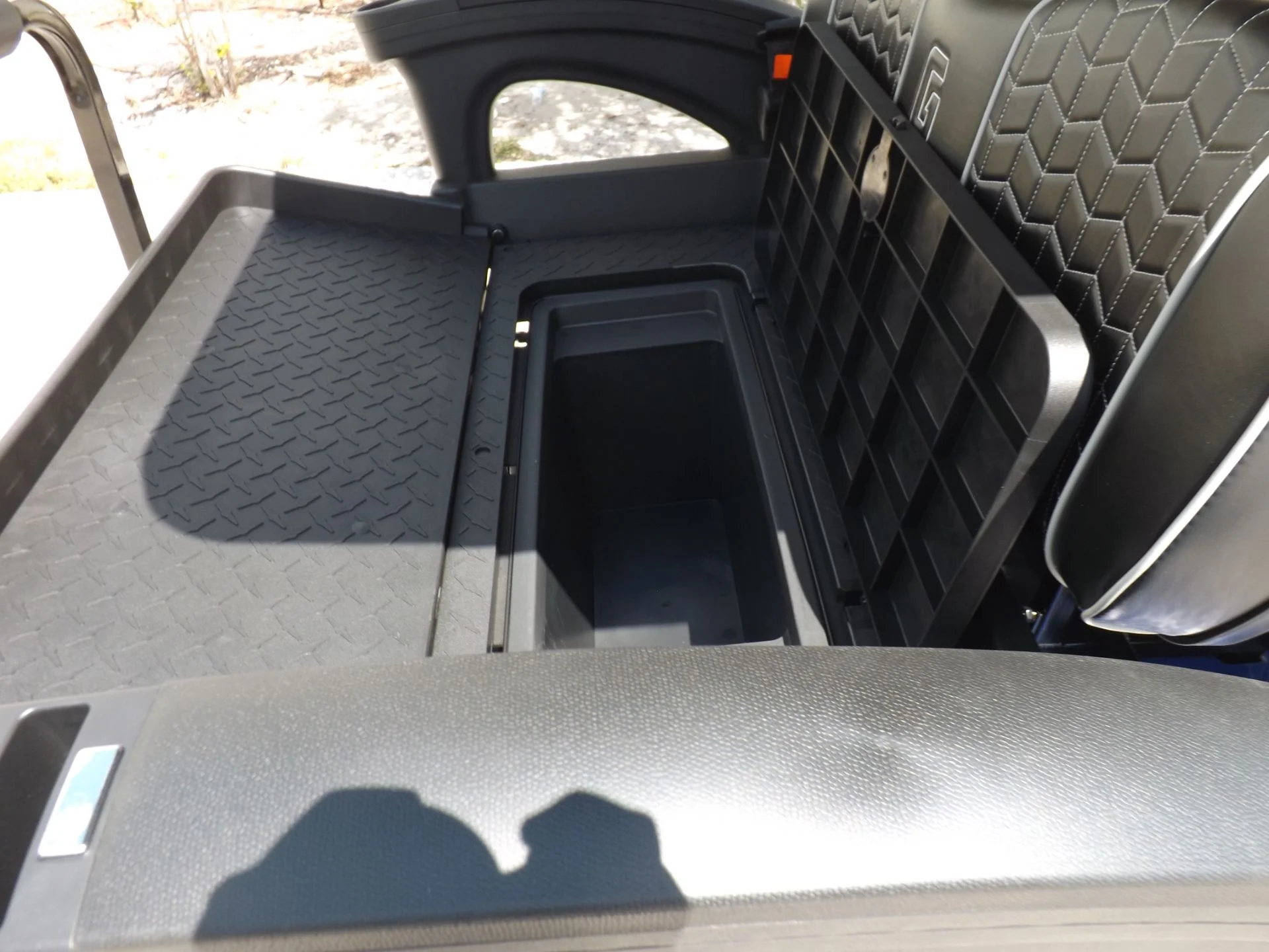 Blue 2023 HONOR LSV 2+2 G1 Lifted Lithium Golf Cart for Sale - Image 14