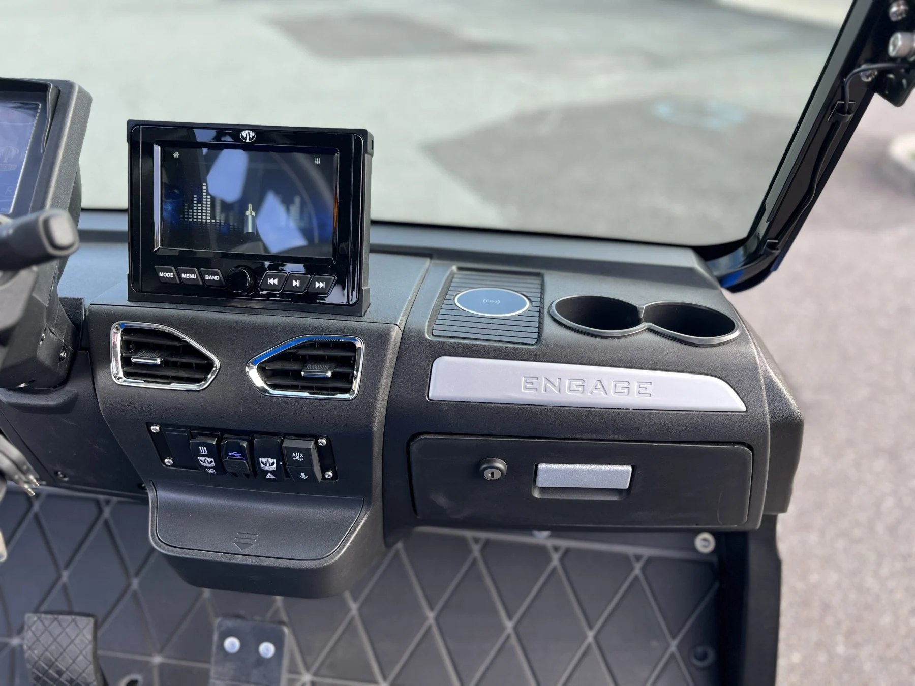 Blue 2024 Tomberlin Engage Ghosthawk Golf Cart for Sale - Image 12