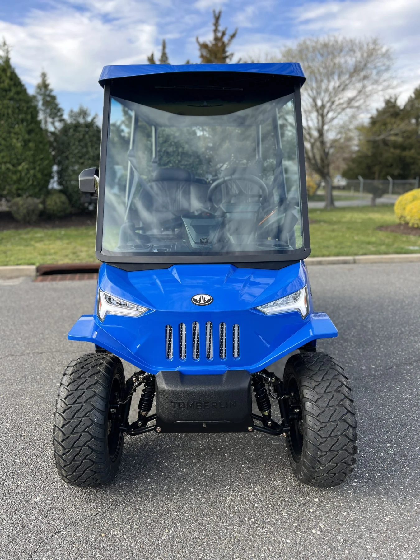 Blue 2024 Tomberlin Engage Ghosthawk Golf Cart for Sale - Image 3
