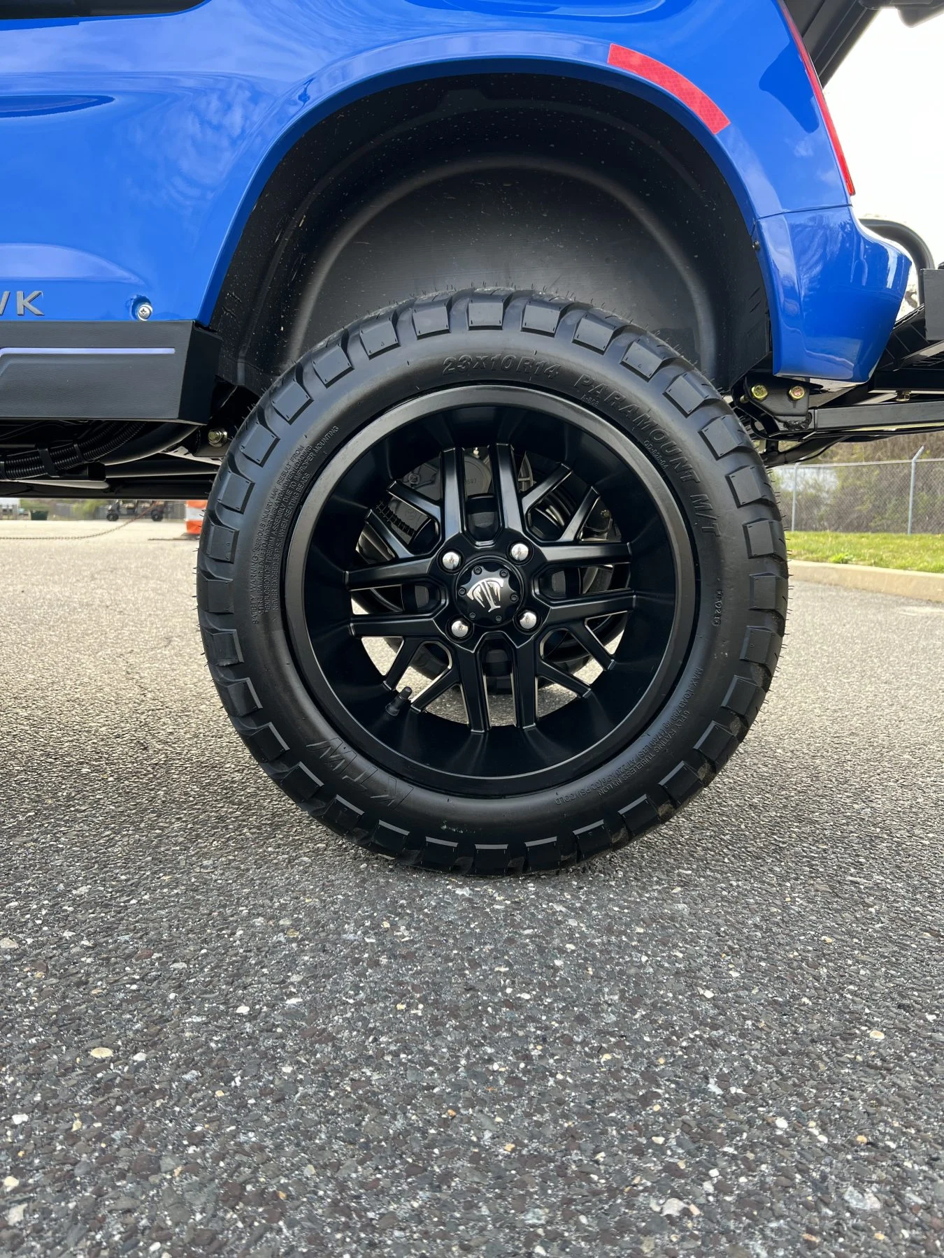 Blue 2024 Tomberlin Engage Ghosthawk Golf Cart for Sale - Image 7