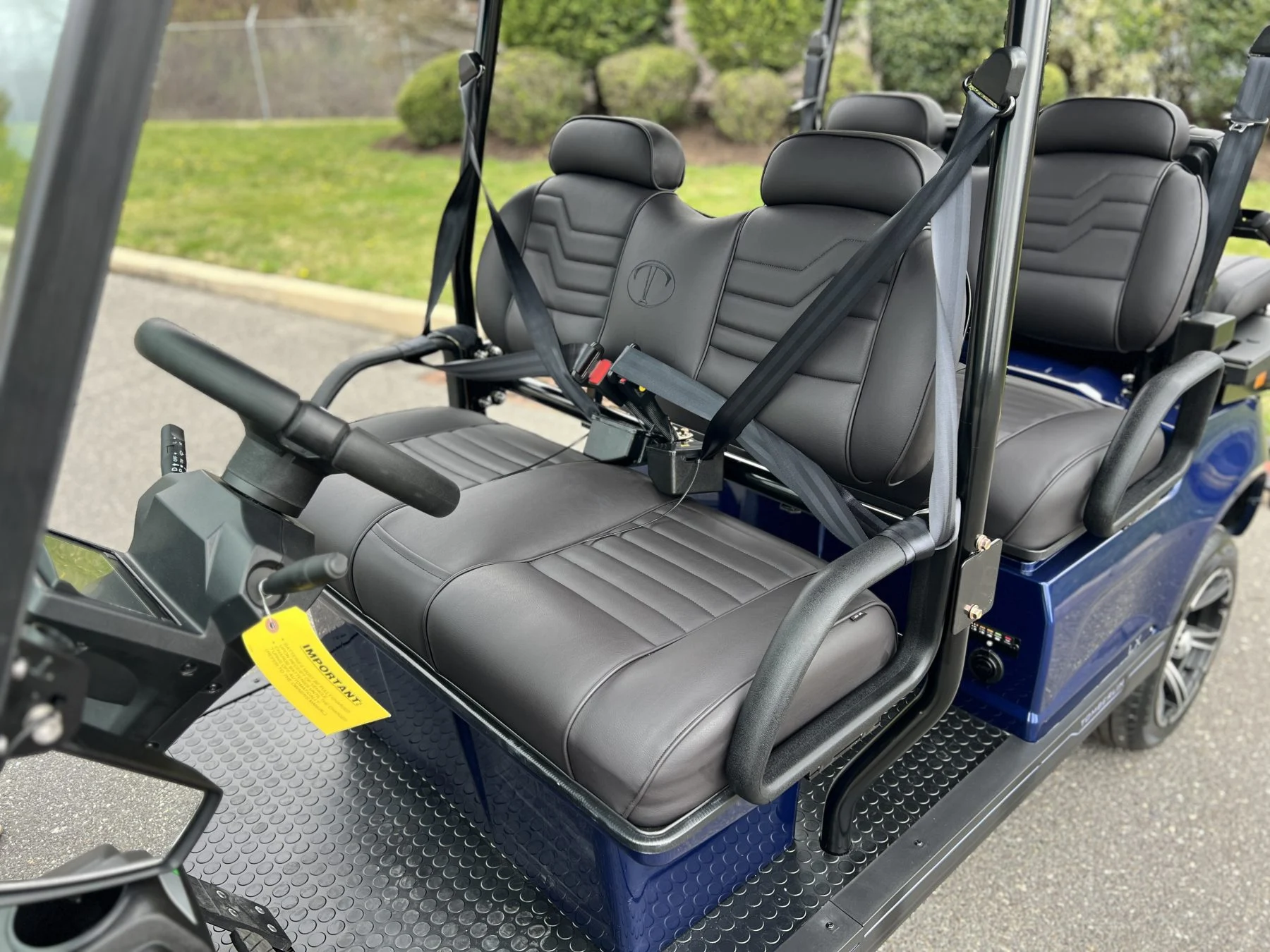 Blue 2024 Tomberlin Engage LX Golf Cart for Sale - Image 6