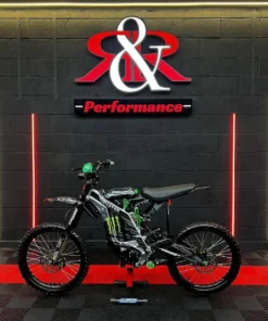 Custom Green 2023 Surron Light Bee 60V For Sale