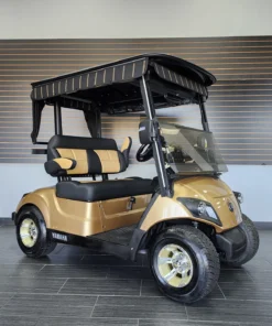Gold 2021 Yamaha Drive 2 QuieTech EFI Golf Cart for Sale