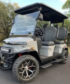 Gray 2025 Denago EV Rover XL Golf Cart for Sale
