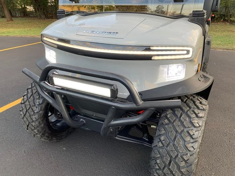 Gray 2025 Denago EV Rover XL Golf Cart for Sale - Image 4