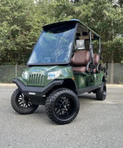 Green 2023 Tomberlin E4 Ghosthawk Defender Golf Cart for Sale
