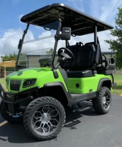 Green 2024 EVolution D5 Maverick 2+2 Golf Cart for Sale