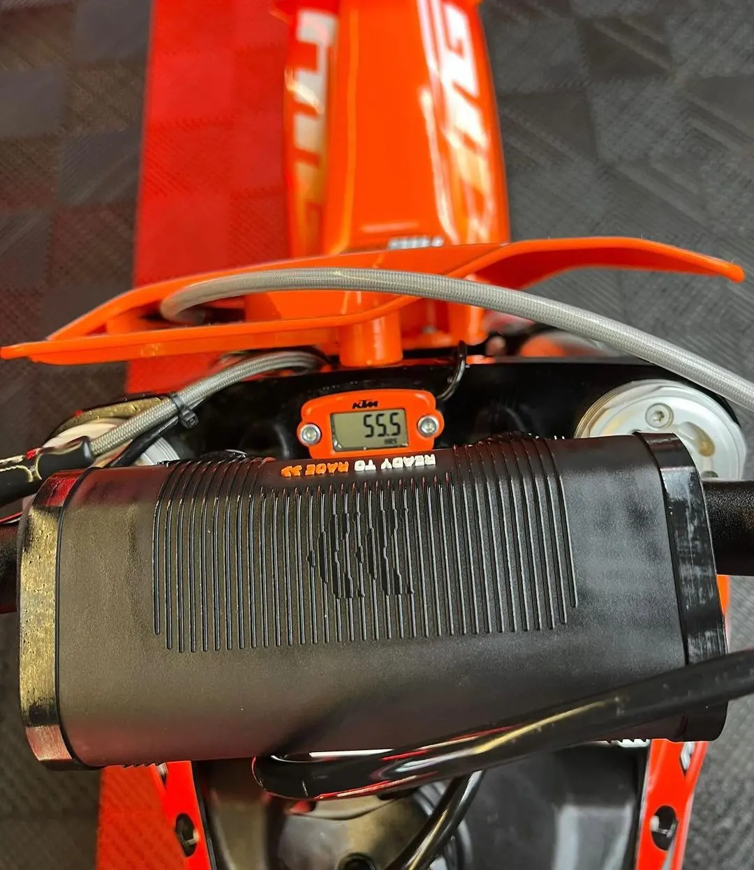Orange 2021 KTM SX 250 Motocross 12V For Sale - Image 3