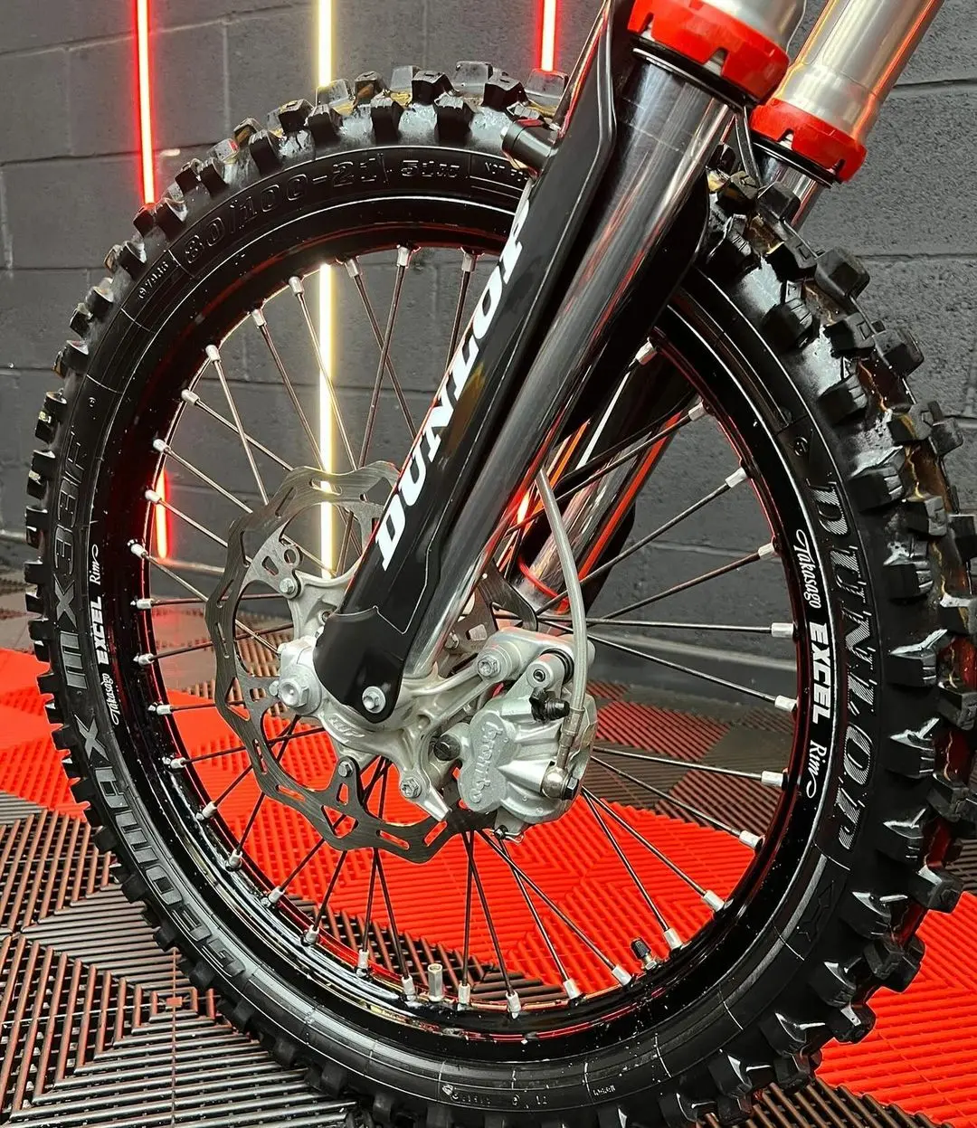 Orange 2021 KTM SX 250 Motocross 12V For Sale - Image 9