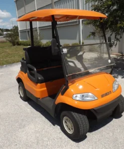 Orange 2022 Advanced EV AEV 2 Golf Cart for Sale
