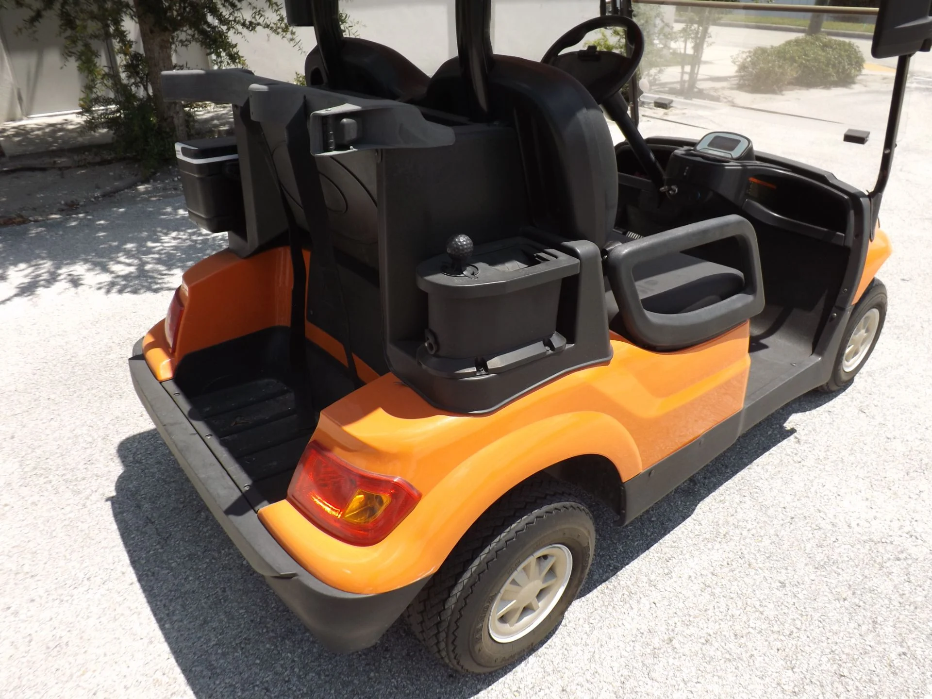 Orange 2022 Advanced EV AEV 2 Golf Cart for Sale - Image 13