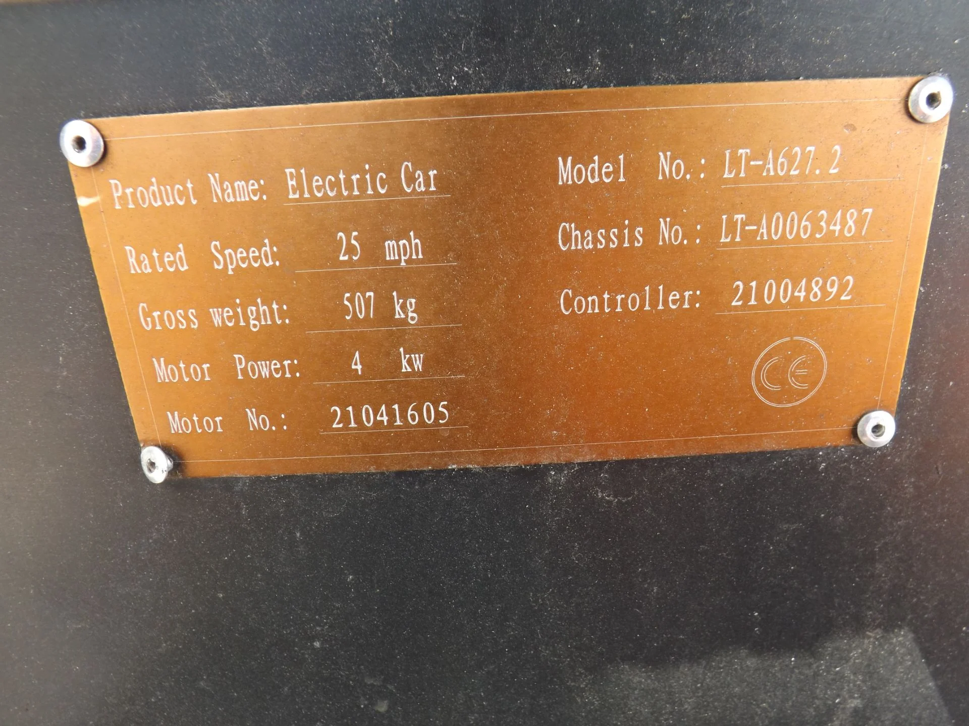 Orange 2022 Advanced EV AEV 2 Golf Cart for Sale - Image 18