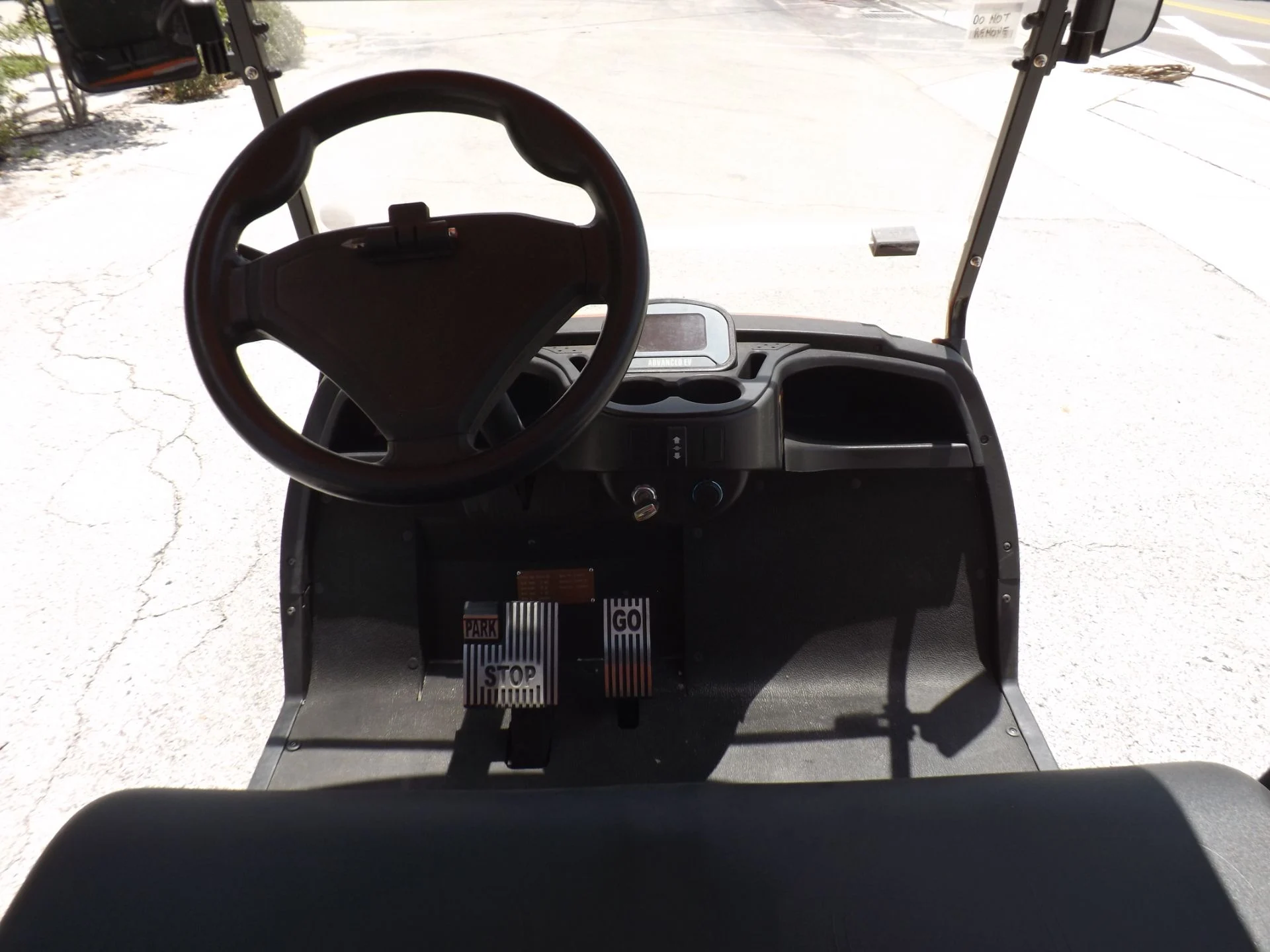 Orange 2022 Advanced EV AEV 2 Golf Cart for Sale - Image 6