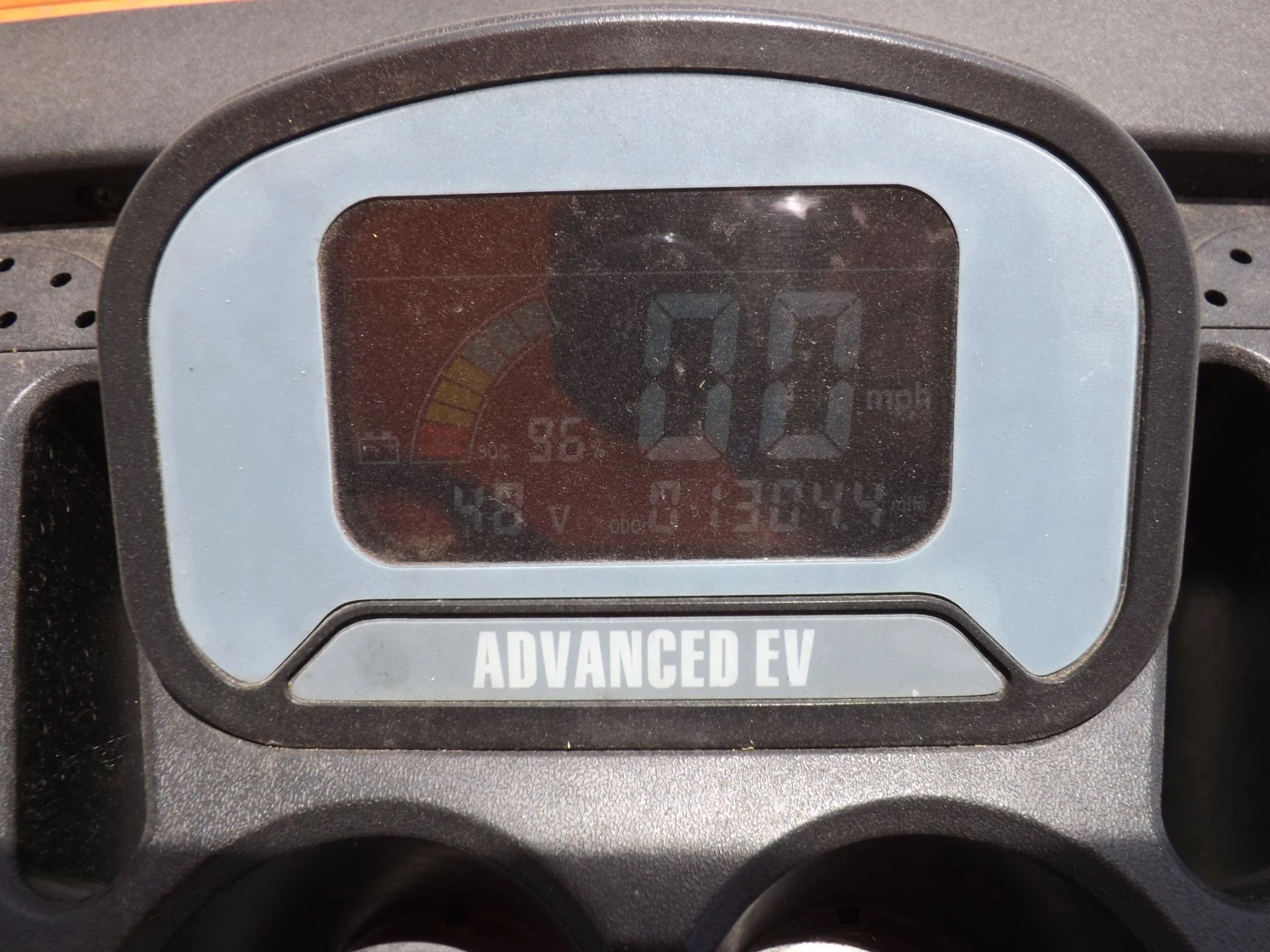 Orange 2022 Advanced EV AEV 2 Golf Cart for Sale - Image 10