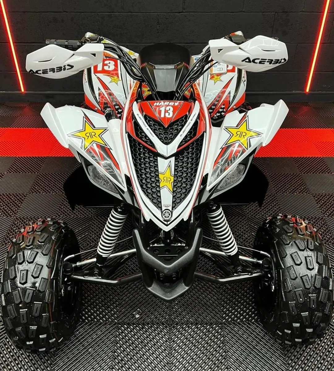 Red 2020 Yamaha YFM 90 ATV 12V For Sale - Image 2