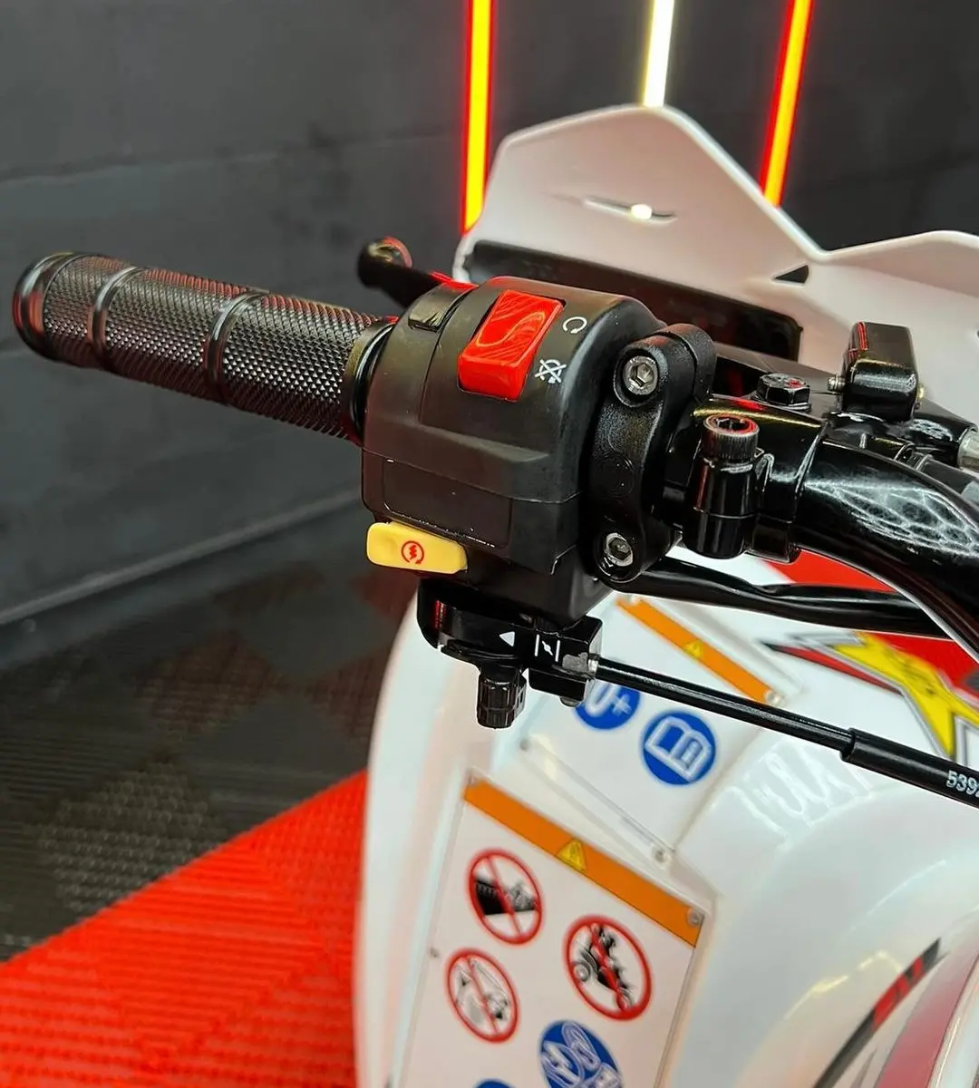 Red 2020 Yamaha YFM 90 ATV 12V For Sale - Image 8