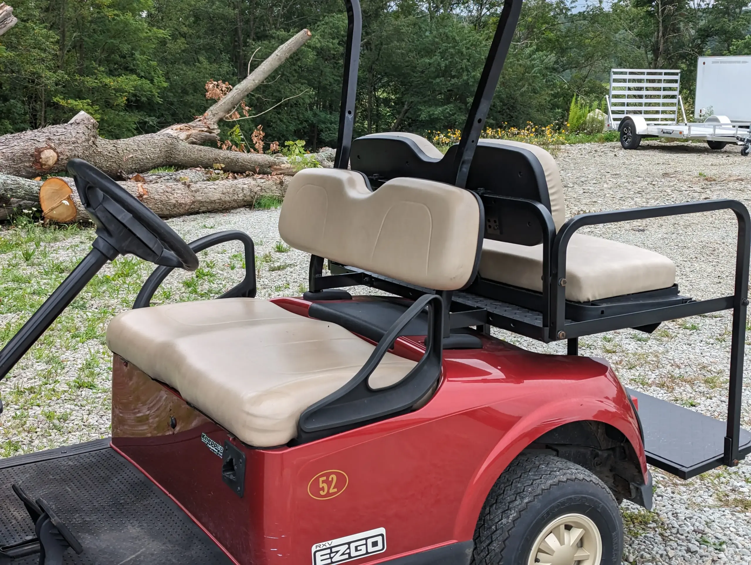 2018 E-Z-GO RXV 48V Electric Golf Cart for Sale - Image 5