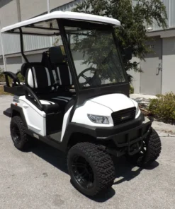 White 2022 Bintelli BEYOND 4P Lifted Golf Cart for Sale