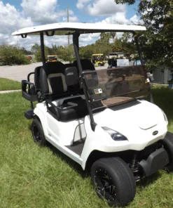 White 2023 Star EV SIRIUS 2+2 Golf Cart for Sale