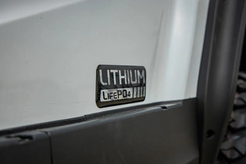 White 2024 EVolution D5 Maverick 2+2 Golf Cart for Sale - Image 11