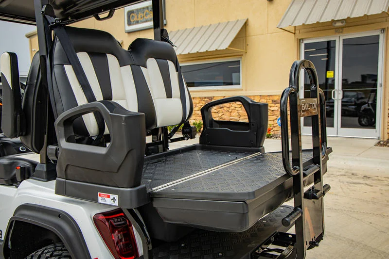 White 2024 EVolution D5 Maverick 2+2 Golf Cart for Sale - Image 9