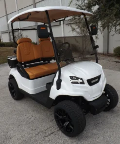 White 2024 GORILLA G2 LI 2 Pass Lithium Golf Cart for Sale