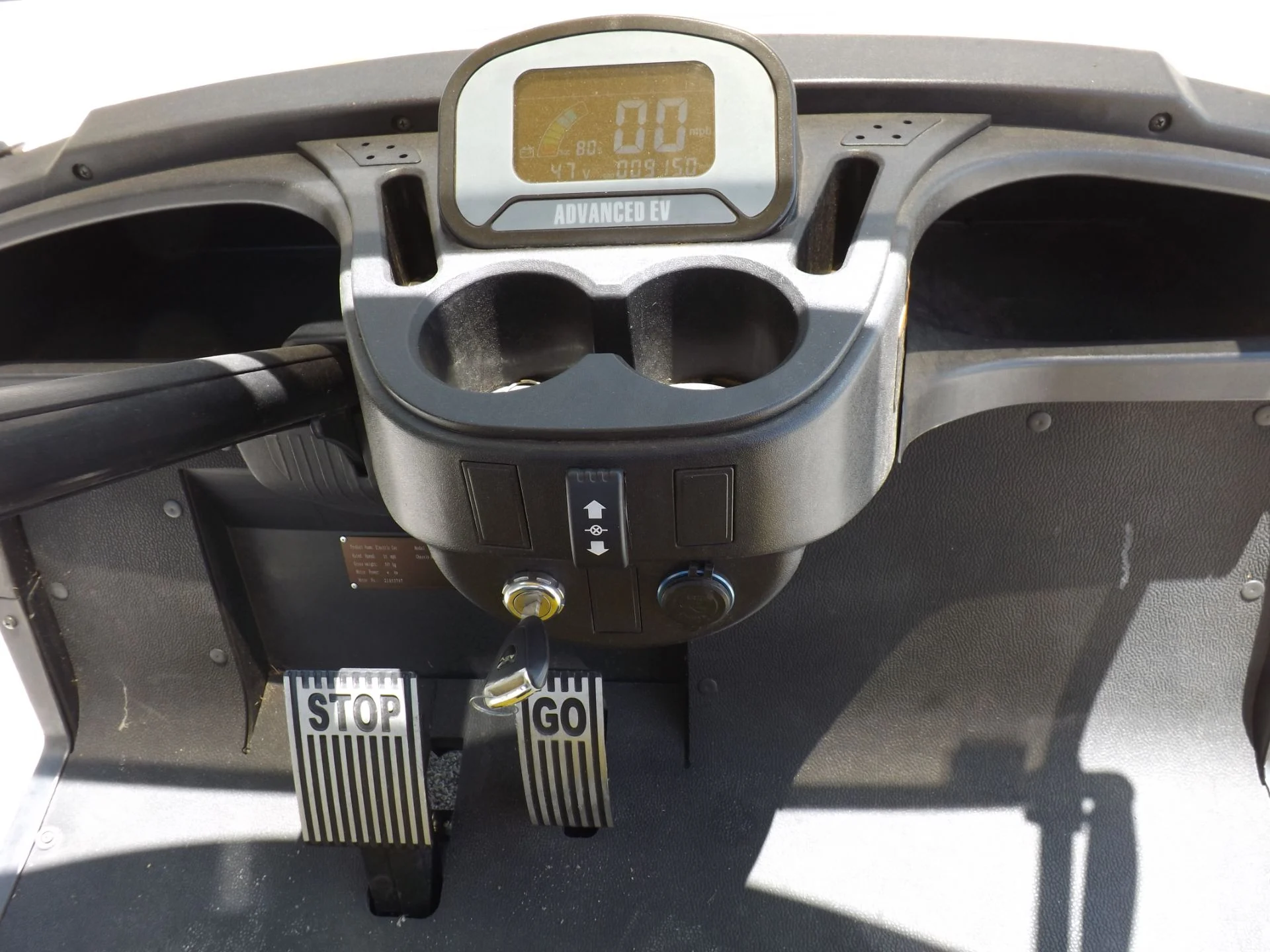 Yellow 2022 Advanced EV AEV 2 Golf Cart for Sale - Image 11