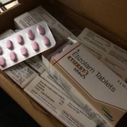 Etizolam 1mg Etizest 500 pills