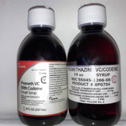 Alternative view of LEAN – PURPLE DRANK 8oz 7bottles