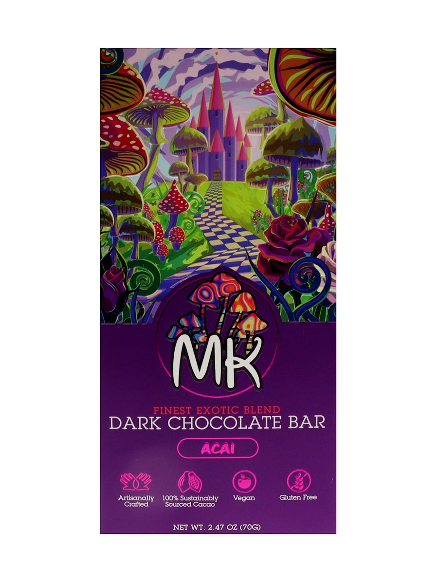 Acai MK Finest Exotic Blend Dark Chocolate Bar 70G