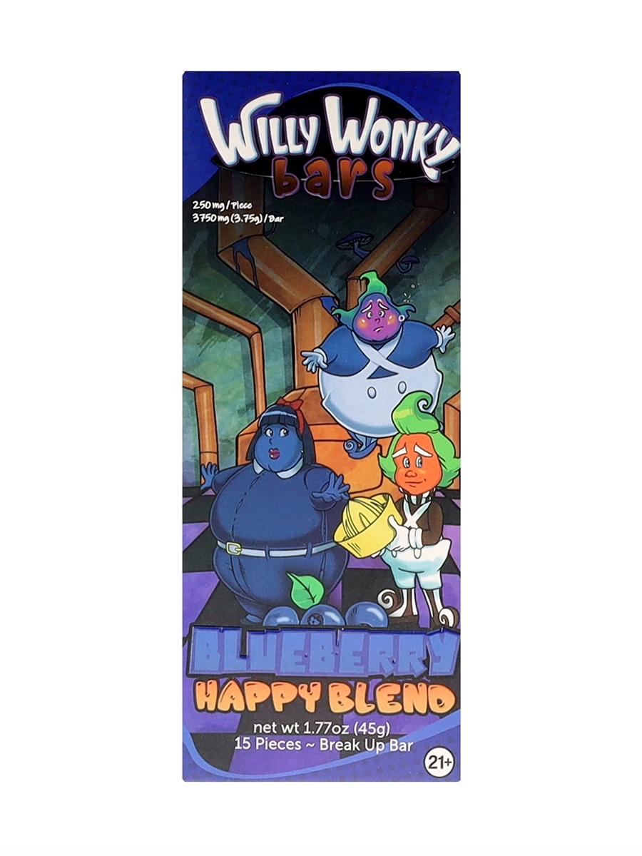Blueberry Willy Wonky Happy Blend Bars