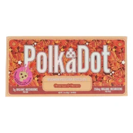 Caramel Crave PolkaDot Magic Mushroom Belgian Milk Chocolate 250mg