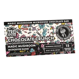 Chocolate Crunch Tre House Magic Mushroom Chocolate Bar 50g