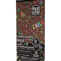 Chocolate Milk Tre House Magic Mushroom Chocolate Bar 50g
