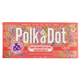 Cinnamon French Toast PolkaDot Magic Mushroom Belgian White Chocolate 500mg